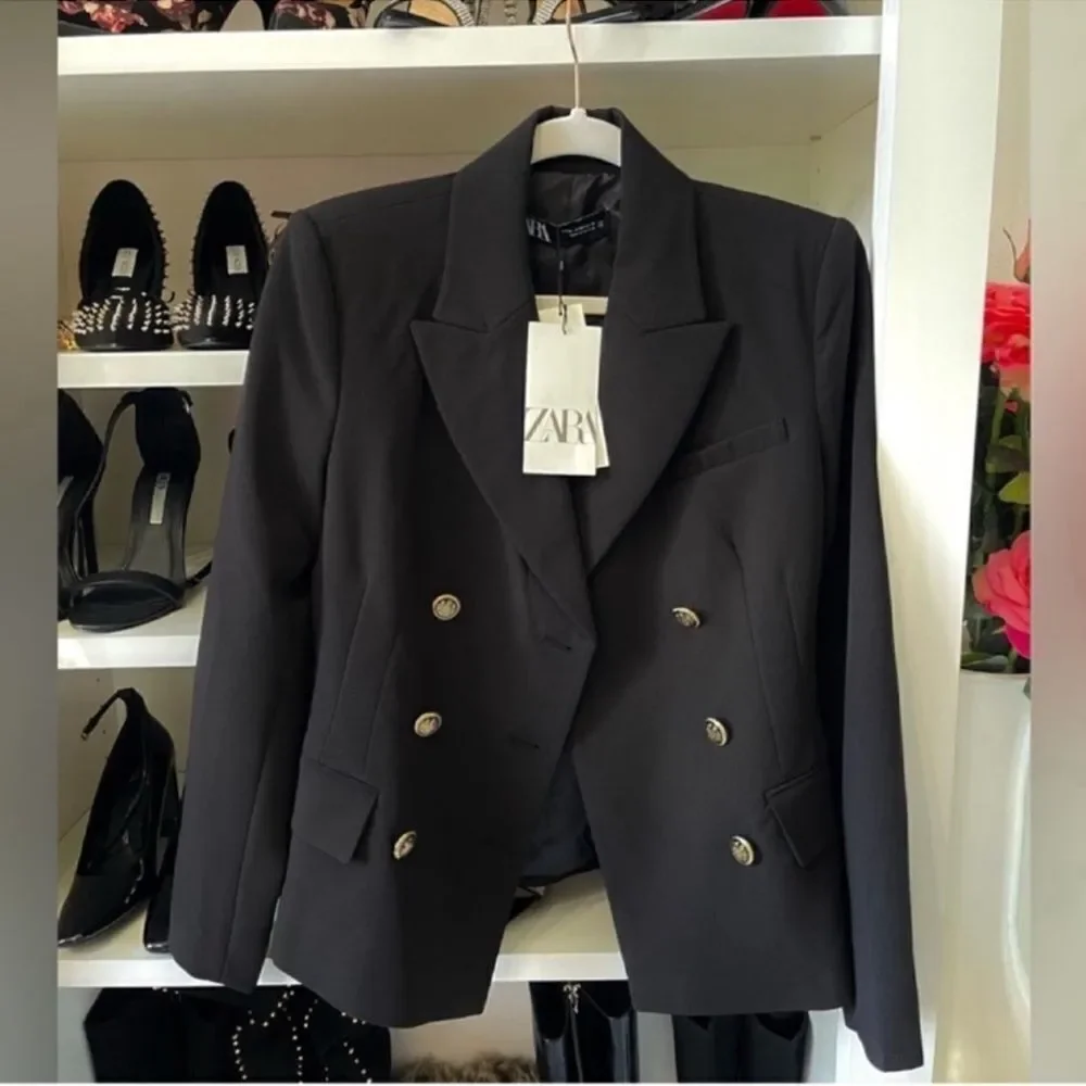NWT TAILORED DOUBLE BREASTED BLAZER Size XS
